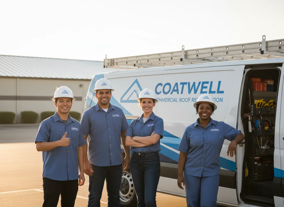 Commercial roof coating company in Reedsburg, WI